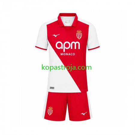 Billiga Fotbollströjor AS Monaco Barn Hemma tröja 2026/27 Kortärmad